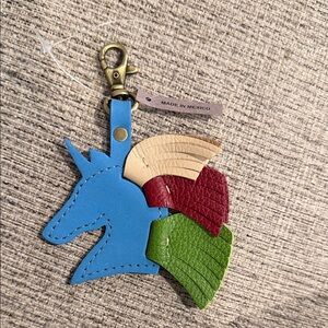 PLG Unicorn Leather Flair Charm Portland Leather Goods Bag Accessory